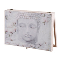 Tapa para contador Buda blanco