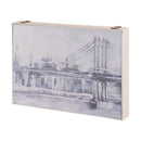 Tapa para contador  Puente de Brooklyn gris