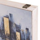 Tapa para contador New York gris y amarillo