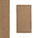 Alfombra de Polipropileno Beige para Exterior 80x150 cm