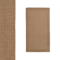 Alfombra de Polipropileno Beige para Exterior 80x150 cm