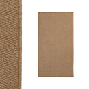 Alfombra de Polipropileno Beige Antideslizante 80x150 cm