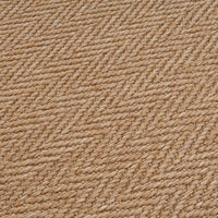 Alfombra de Polipropileno Beige Antideslizante 80x150 cm
