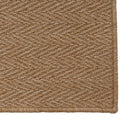 Alfombra de Polipropileno Beige Antideslizante 80x150 cm