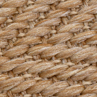 Alfombra de Polipropileno Beige Antideslizante 80x150 cm