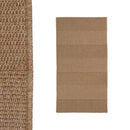 Alfombra Exterior de Polipropileno Beige 80x150 cm