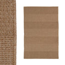 Alfombra Exterior de Polipropileno Beige 120x180 cm