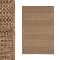 Alfombra Exterior de Polipropileno Beige 120x180 cm