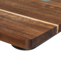 Bascula de Baño de Madera de Acacia con Pantalla LCD 28x28 cm