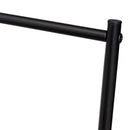 Toallero de pie negro