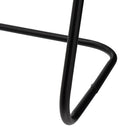 Toallero de pie negro