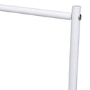 Toallero de pie blanco