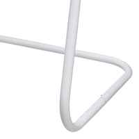 Toallero de pie blanco