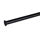 Toallero de pie con 3 brazos de metal negro de 42x22x85 cm