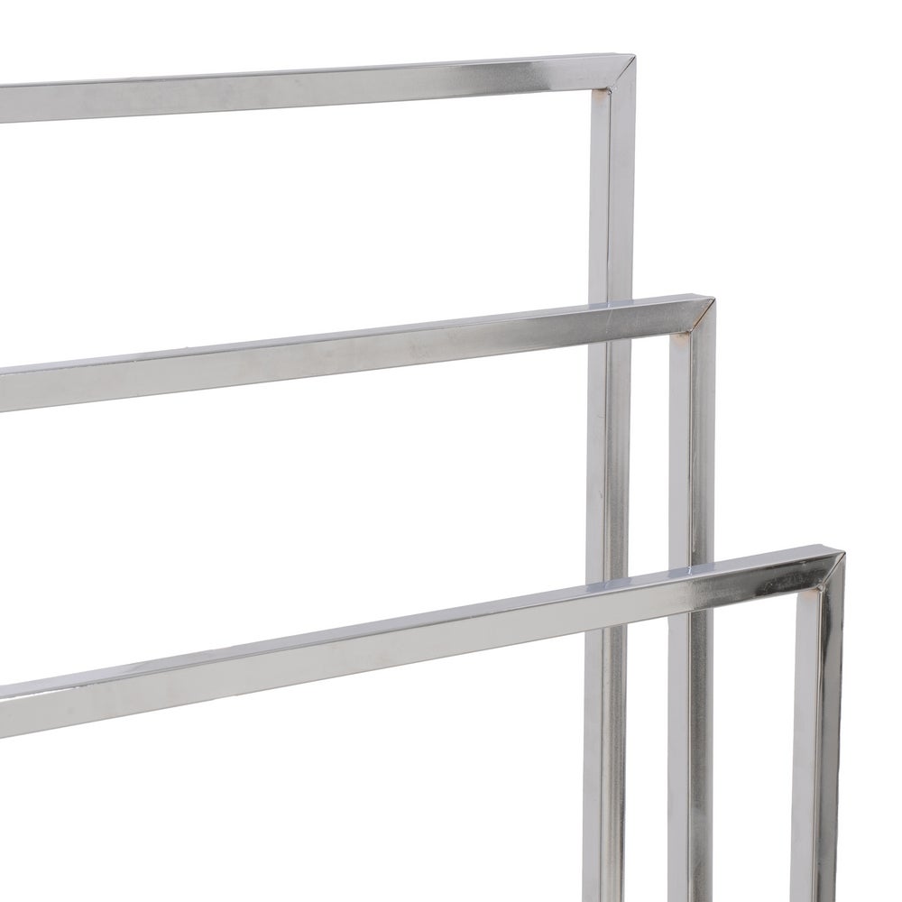 Toallero de pie múltiple cromado