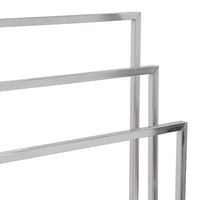 Toallero de pie múltiple cromado