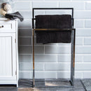 Toallero de pie múltiple cromado