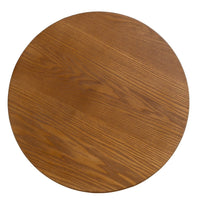 Mesa Auxiliar de Madera Laminada en Nogal 40x40x50 cm