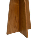 Mesa Auxiliar de Madera Laminada en Nogal 40x40x50 cm