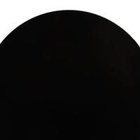 Mesa Auxiliar Metálica Negra 30x30x60 cm con Estructura Tubular