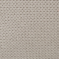 Puff cuadrado tapizado en tela beige