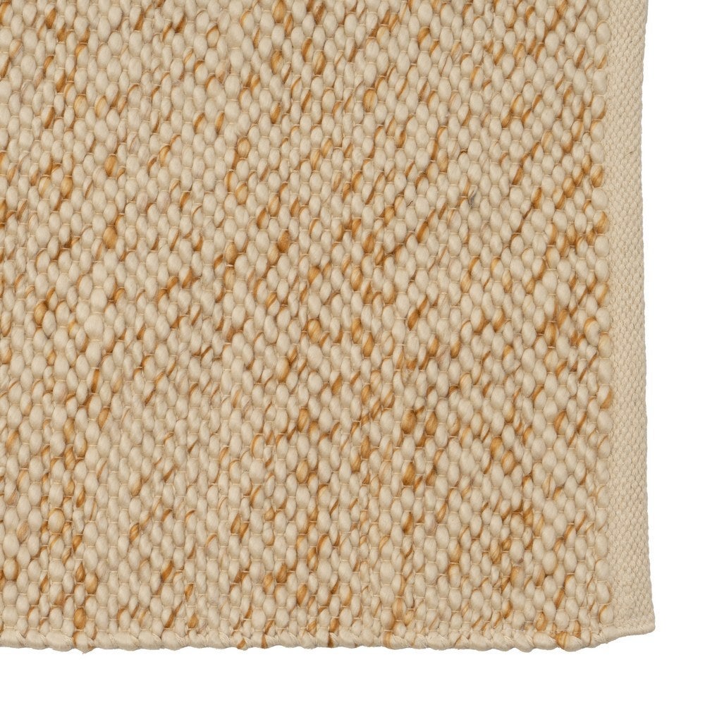 Alfombra de Polialgodon Beige 90x60 cm