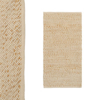 Alfombra de Polialgodon Beige 140x70 cm