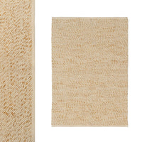 Alfombra de Polialgodon Beige 170x120 cm