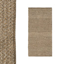Alfombra Rectangular de Polialgodon Beige 140x70 cm