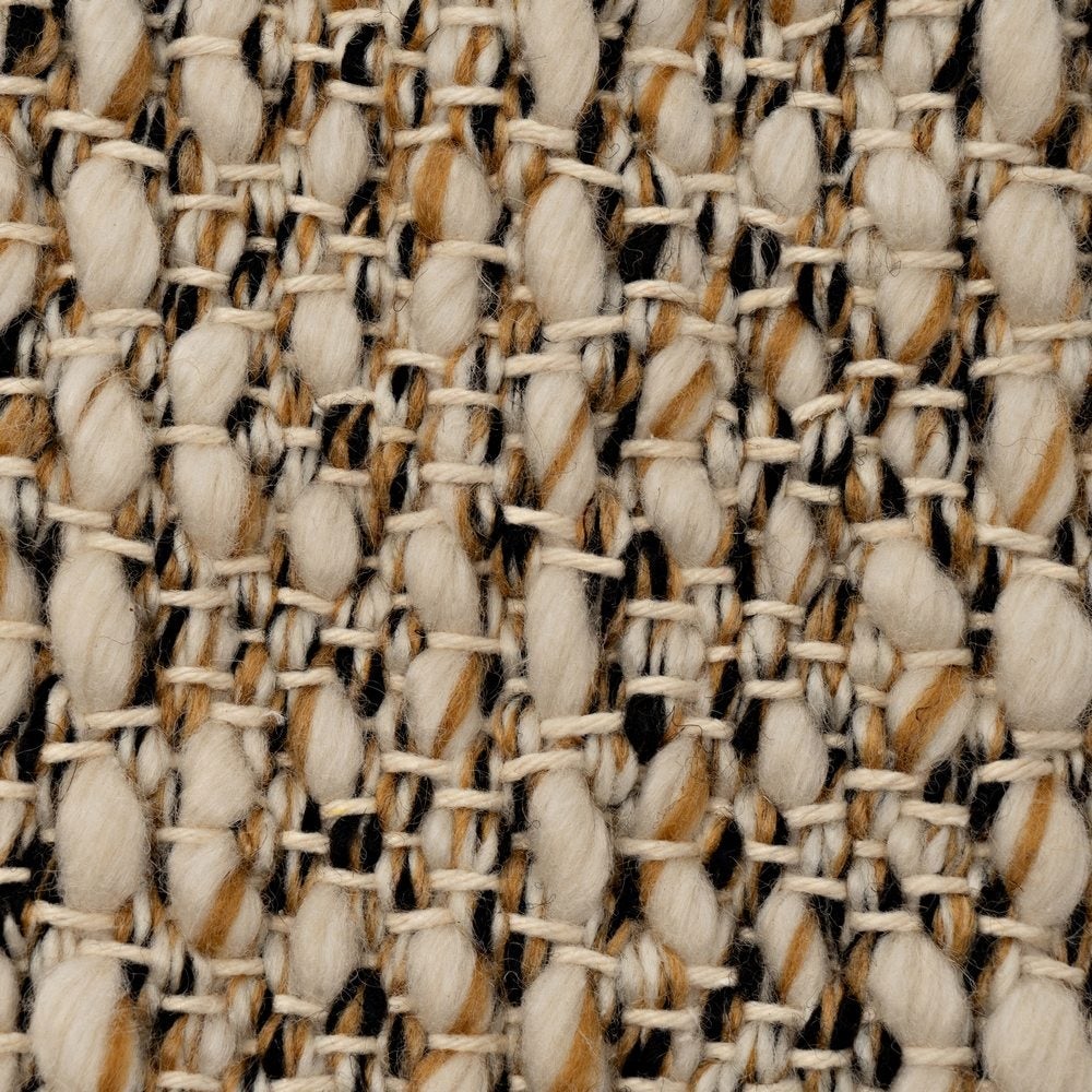 Alfombra Rectangular de Polialgodon Beige 140x70 cm