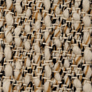 Alfombra Rectangular de Polialgodon Beige 140x70 cm