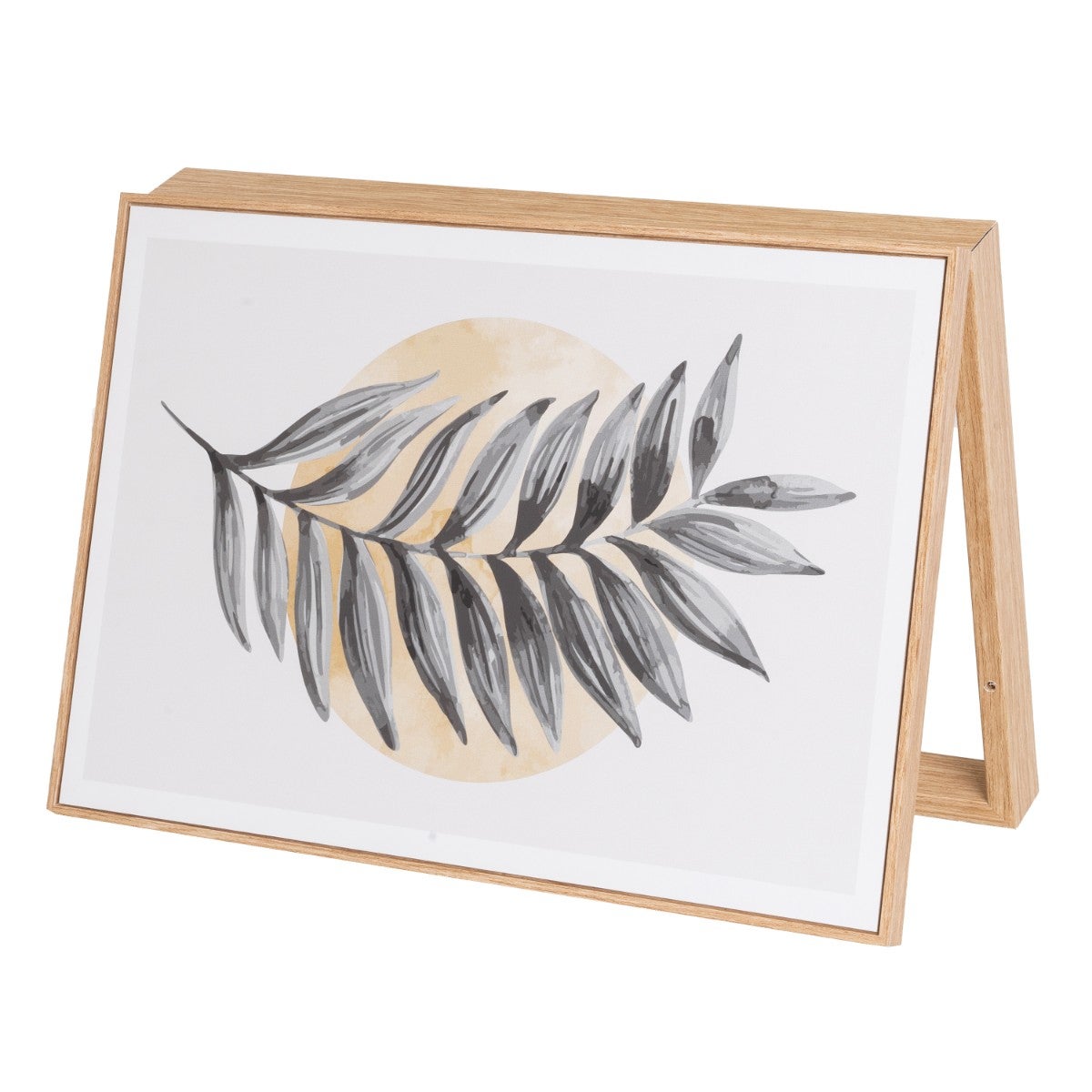 Tapa abatible para cuadro eléctrico con dibujo de rama de helecho de 50x35x6 cm