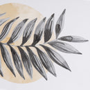 Tapa abatible para cuadro eléctrico con dibujo de rama de helecho de 50x35x6 cm