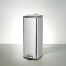 Papelera 30 Litros de Acero Inoxidable, Cubo Interior Extraíble