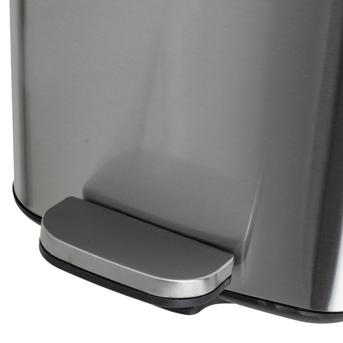 Papelera 30 Litros de Acero Inoxidable, Cubo Interior Extraíble