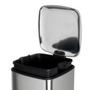 Papelera 30 Litros de Acero Inoxidable, Cubo Interior Extraíble