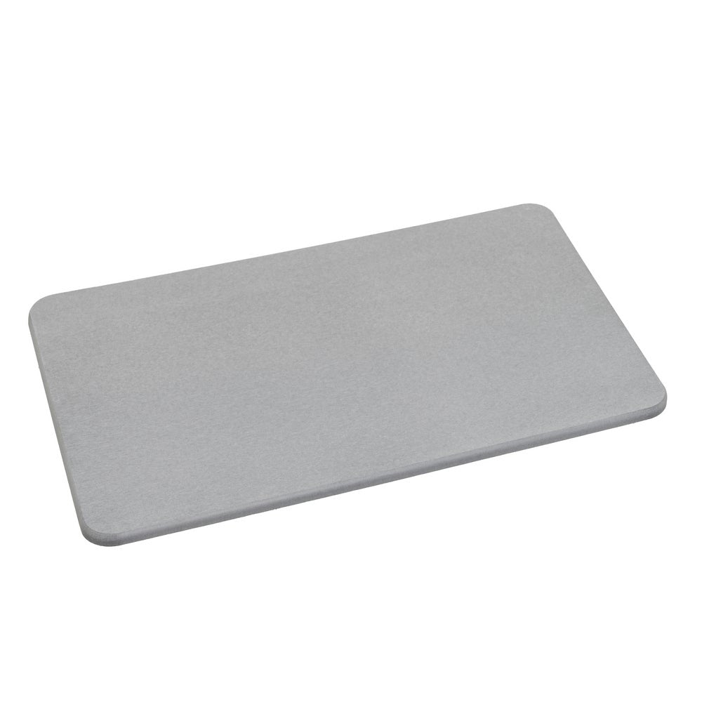 Alfombra de Baño de Diatomita Absorbente y de secado rápido Gris Oscuro 60x39 cm