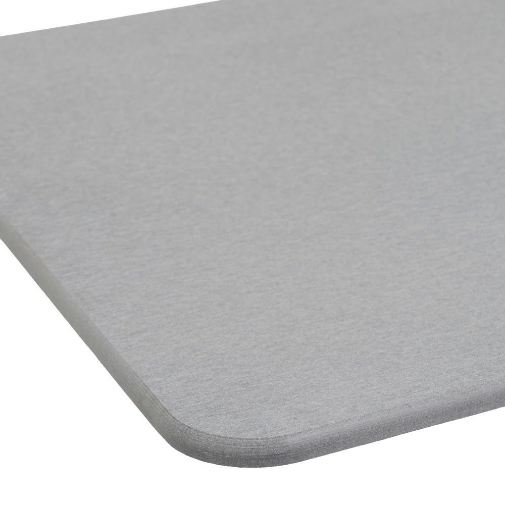 Alfombra de Baño de Diatomita Absorbente y de secado rápido Gris Oscuro 60x39 cm