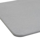 Alfombra de Baño de Diatomita Absorbente y de secado rápido Gris Oscuro 60x39 cm