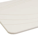 Alfombra de Baño de Diatomita Absorbente y de secado rápido Gris Claro 60x39 cm