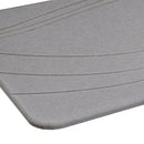 Alfombra de Baño de Diatomita Absorbente y de secado rápido Gris Oscuro 60x39 cm