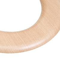 Tapa de WC de Bambú con Bisagras de Aluminio 42x34 cm