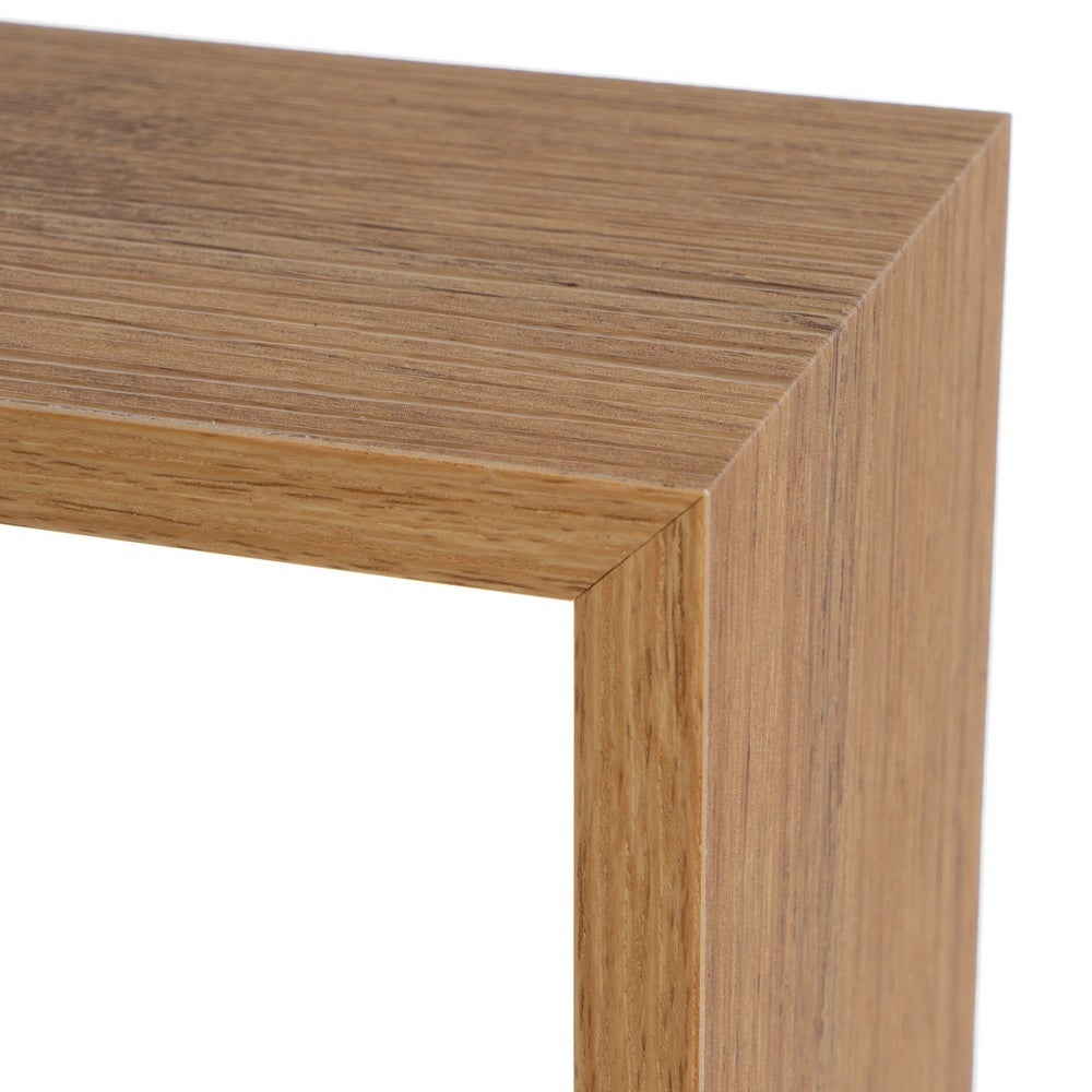 Set de 3 Estantes de Pared Cuadrados Roble Miel 30x30x12 cm