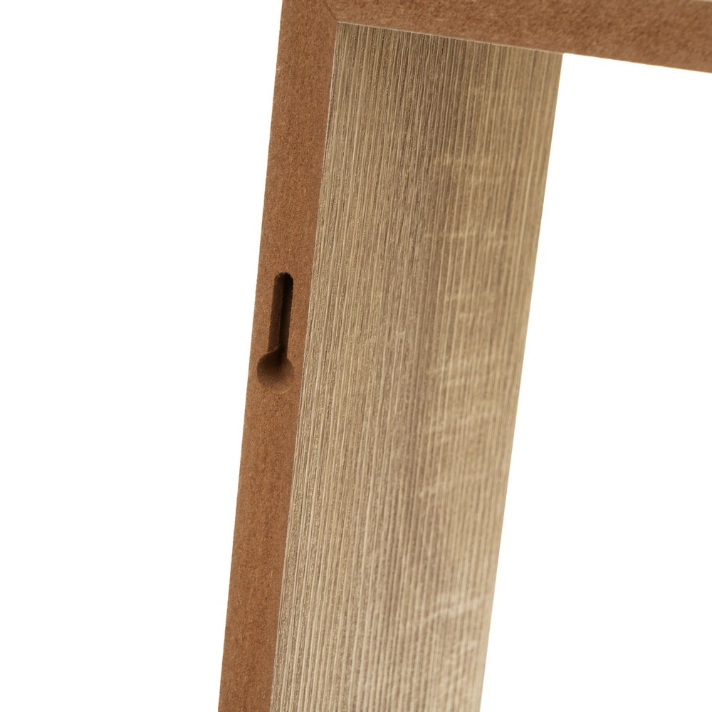 Set de 3 Estantes de Pared Cuadrados Roble Claro 30x30x12 cm