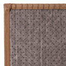 Alfombra pasillera de bambú marrón claro de 75x175 cm