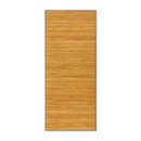Alfombra pasillera de bambú marrón claro de 75x175 cm
