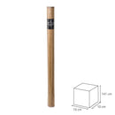 Alfombra de salón de bambú natural de 200x140 cm