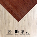 Alfombra de bambú marrón