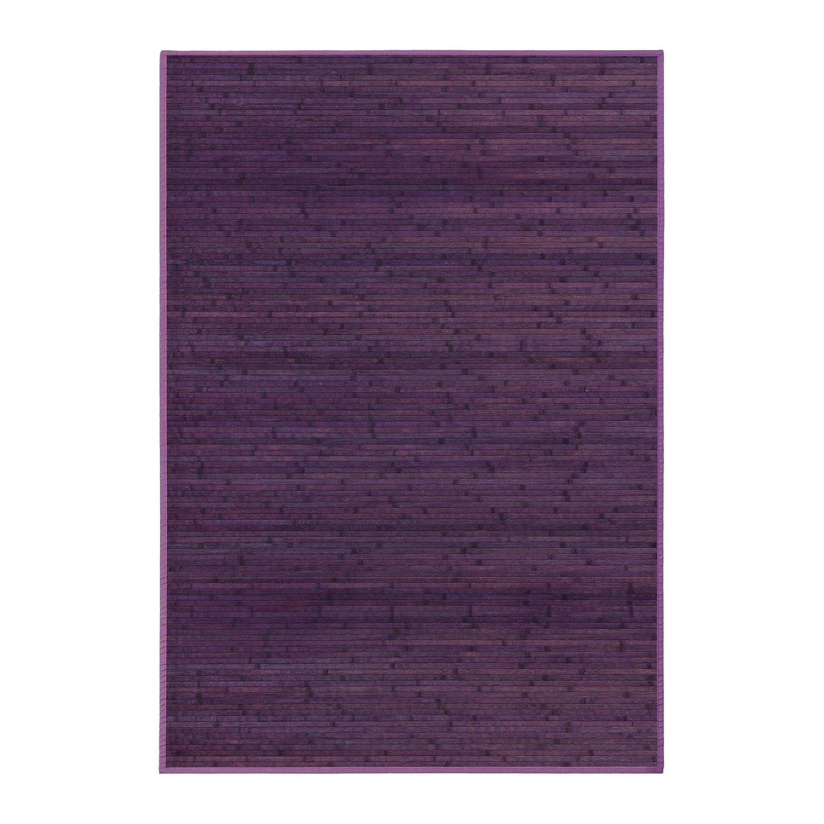 Alfombra de bambú lila