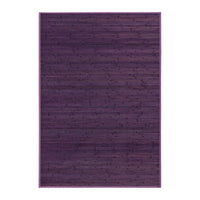 Alfombra de bambú lila 